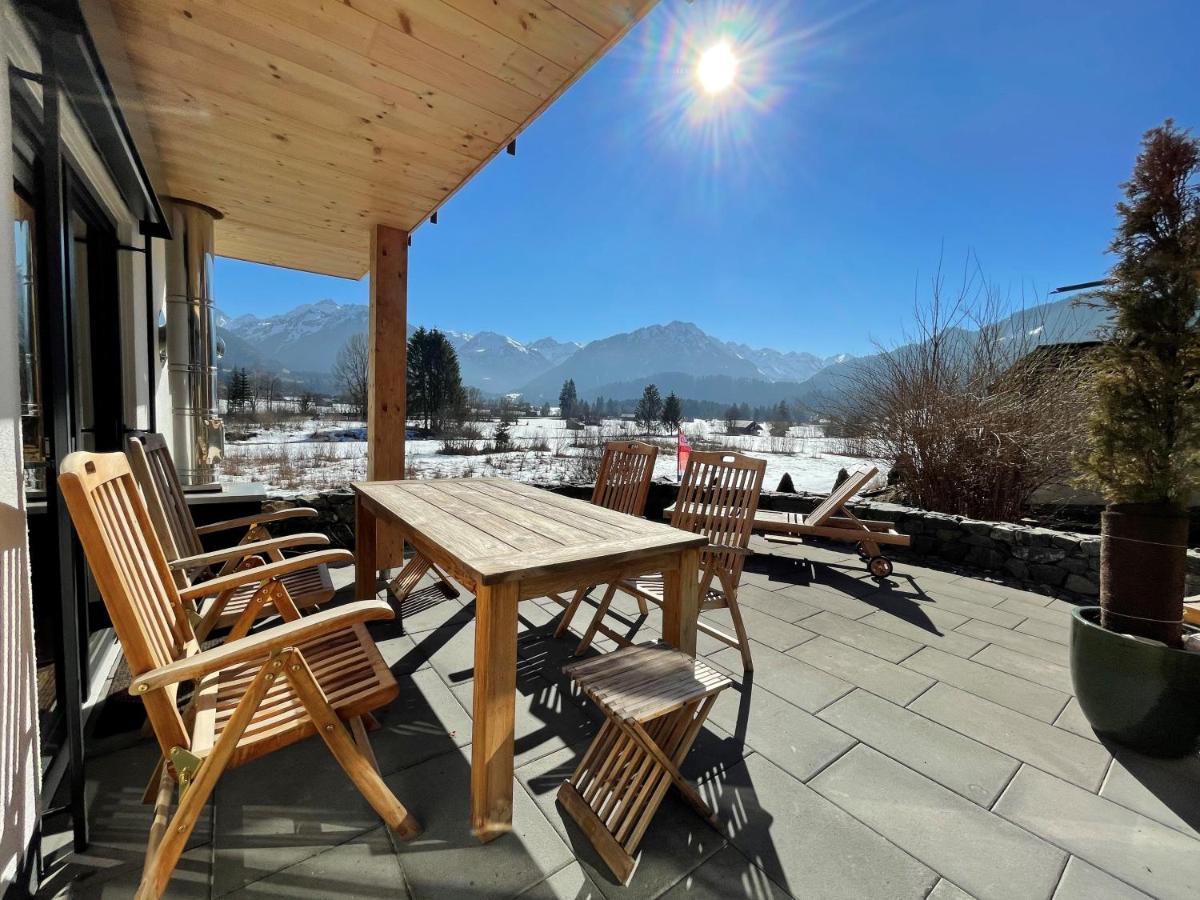 "Landhaus Panorama" - Luxurioese Ferienwohnungen In Bester Lage Fuer Gehobene Ansprueche Oberstdorf Ngoại thất bức ảnh